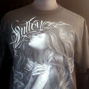 Sullen Angel Tattoo Men's T-shirt